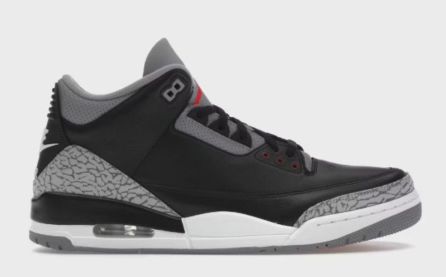 Air Jordan 3 Retro Original Black Cement (2024) • Brand New [0115]