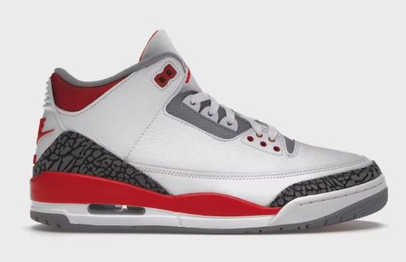Air Jordan 3 Retro Fire Red (2022) • Brand New [3480]