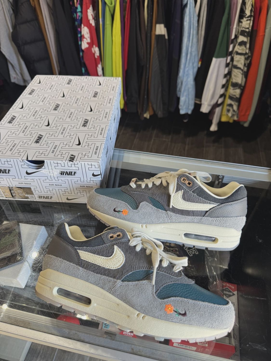 Nike Air Max 1 Kasina Won-Ang Grey • Pre-Owned [0032]