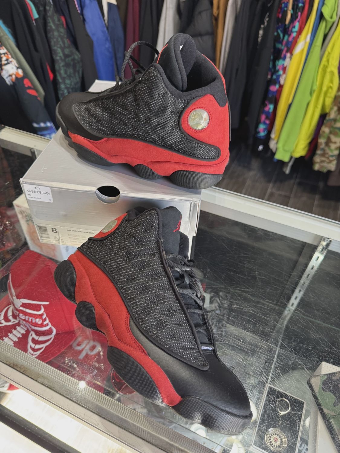 Air Jordan 13 Retro Black Red (2017) • Pre-Owned [0739]