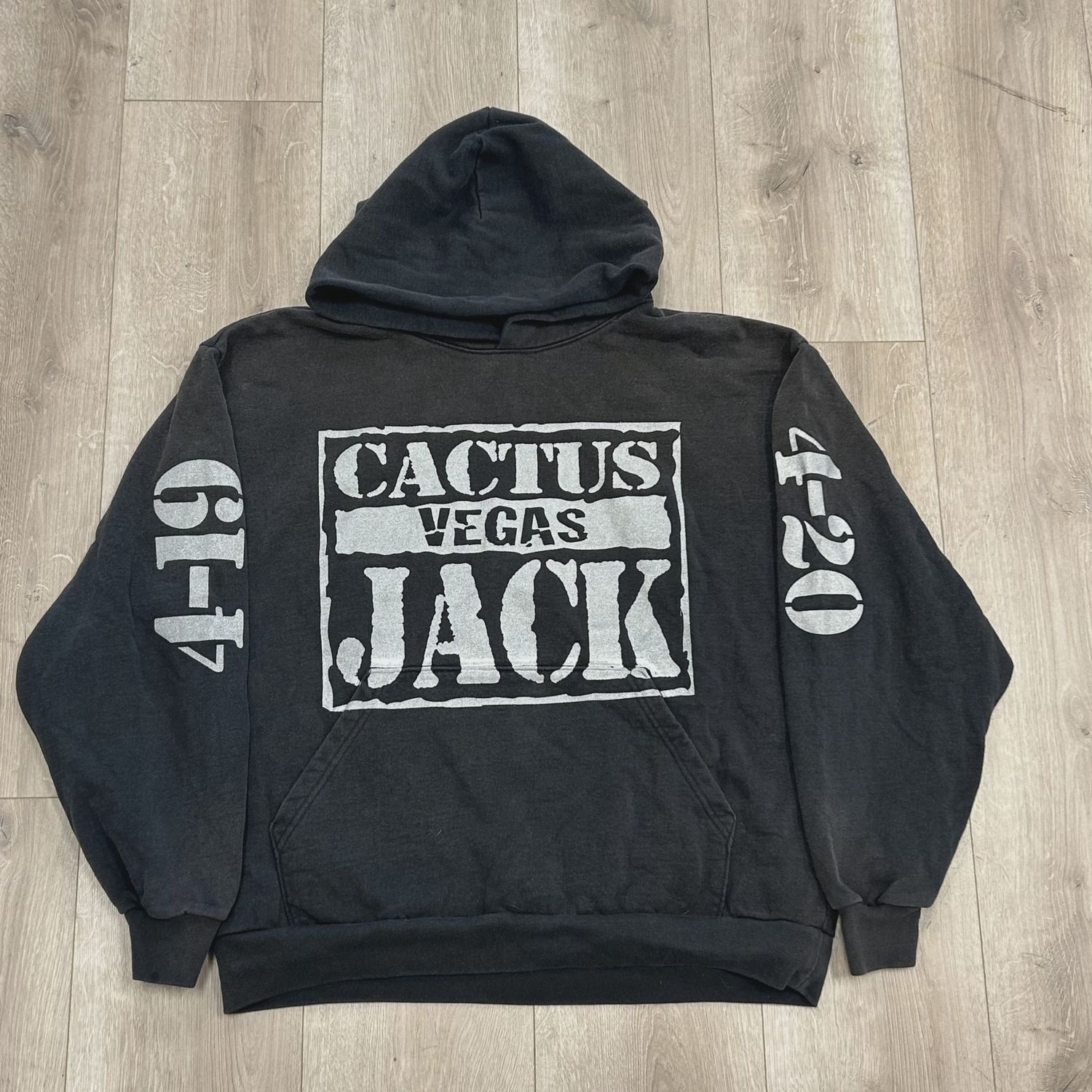 Wrestlemania cactus jack Travis Scott hoodie • Pre-Owned [6217]