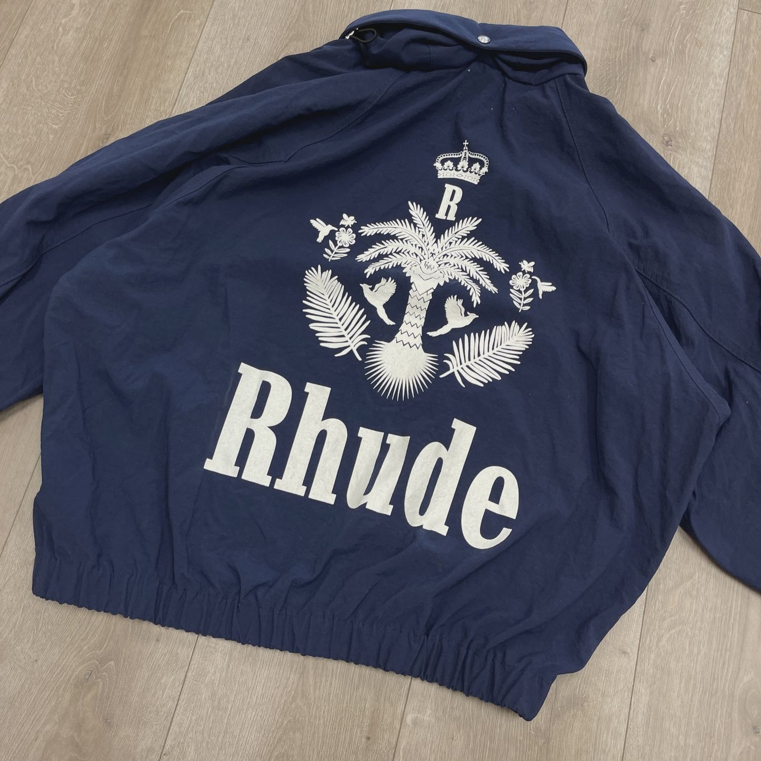 Rhude Palm Logo Windbreaker  • Pre-Owned [0327]