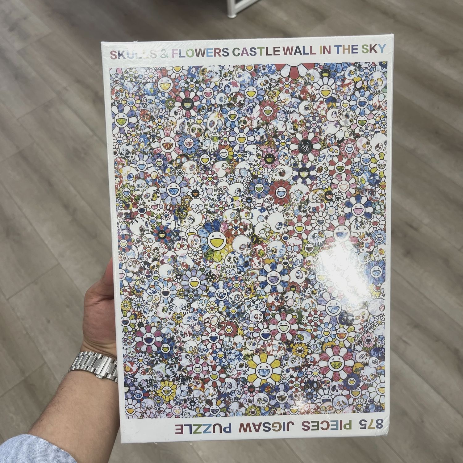 Skulls &amp; Flowers Castle Wall in the Sky • Brand New [1400]