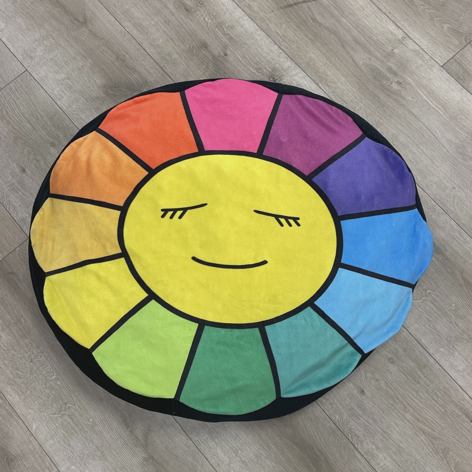 Takashi Murakami "Kintaro-Ame Style" Flower Cushion • Pre-Owned [0806]