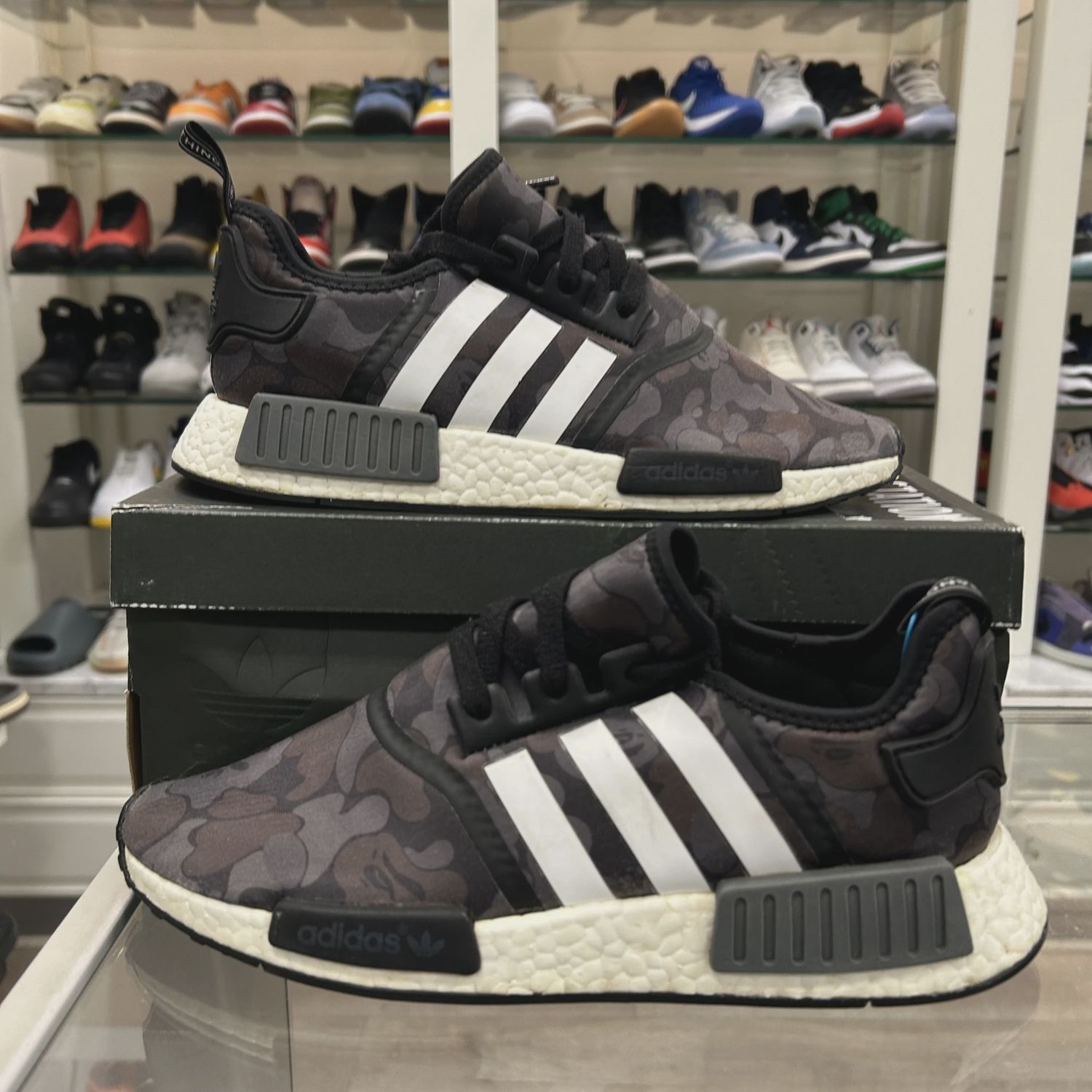 adidas NMD R1 Bape Black Camo • Pre-Owned [7379]