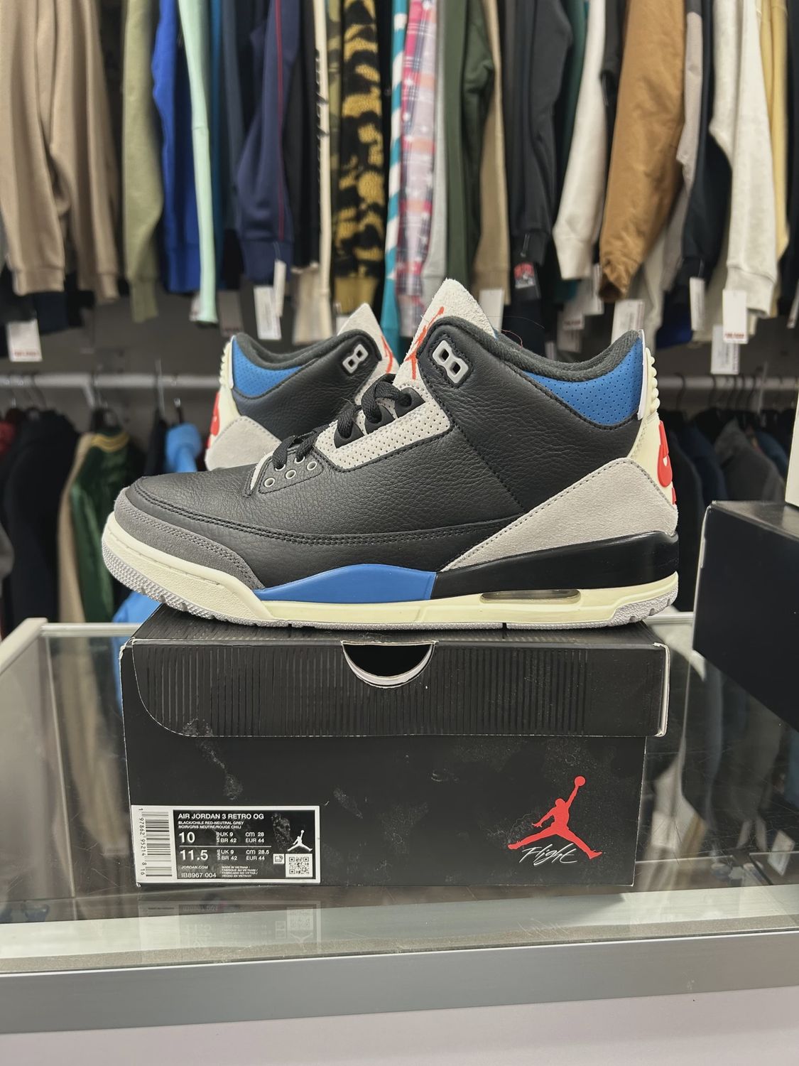 Air Jordan 3 Retro Original Rare Air • Pre-Owned [6715]