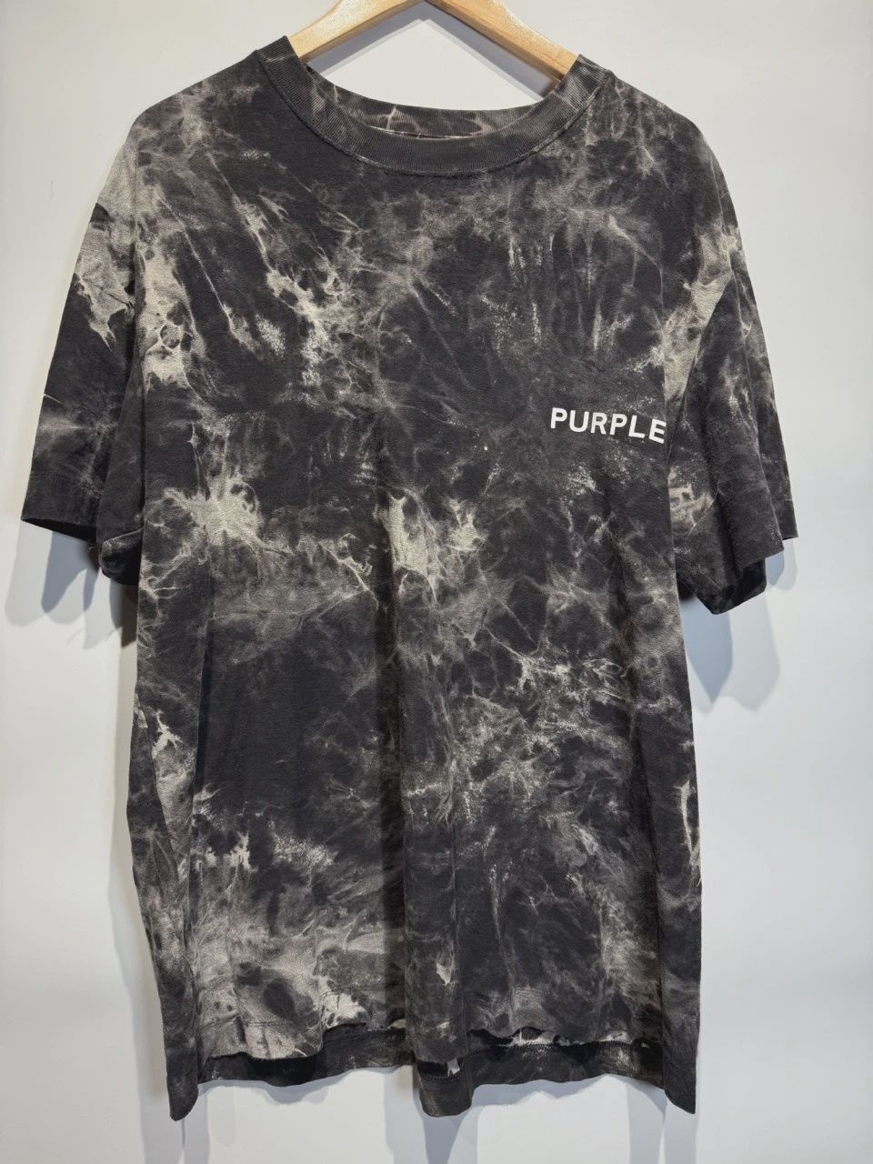 Purple Brand Tye Dye Tee Black XL • Pre-Owned [2320], Clothing Size: XL, Product Condition: Pre-Owned
