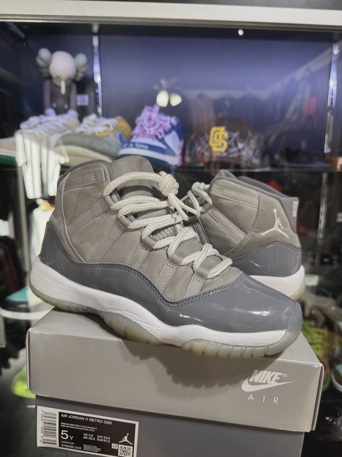 Air Jordan 11 Retro Cool Grey (2021) (Grade School) • Pre-Owned [1904]