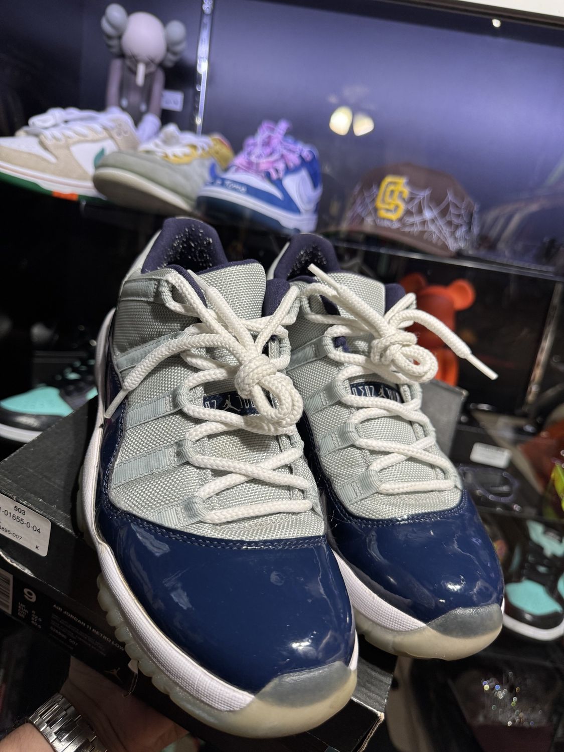 Air Jordan 11 Retro Low Georgetown • Pre-Owned [5480]