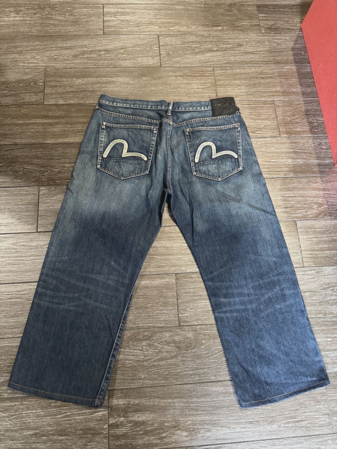 Evisu Blue Denim Vintage Jeans size 40 • Pre-Owned [2002]