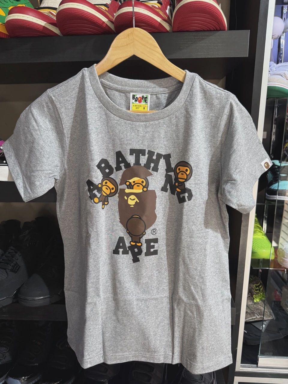 BAPE College Milo Tee  • Brand New [5405], Clothing Size: S, Product Condition: Brand New