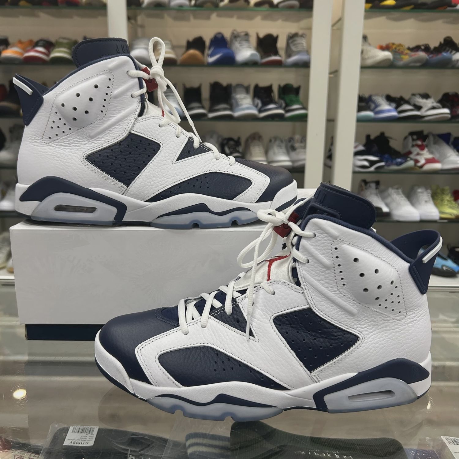 Air Jordan 6 Retro Olympic (2024) • Pre-Owned [7287]