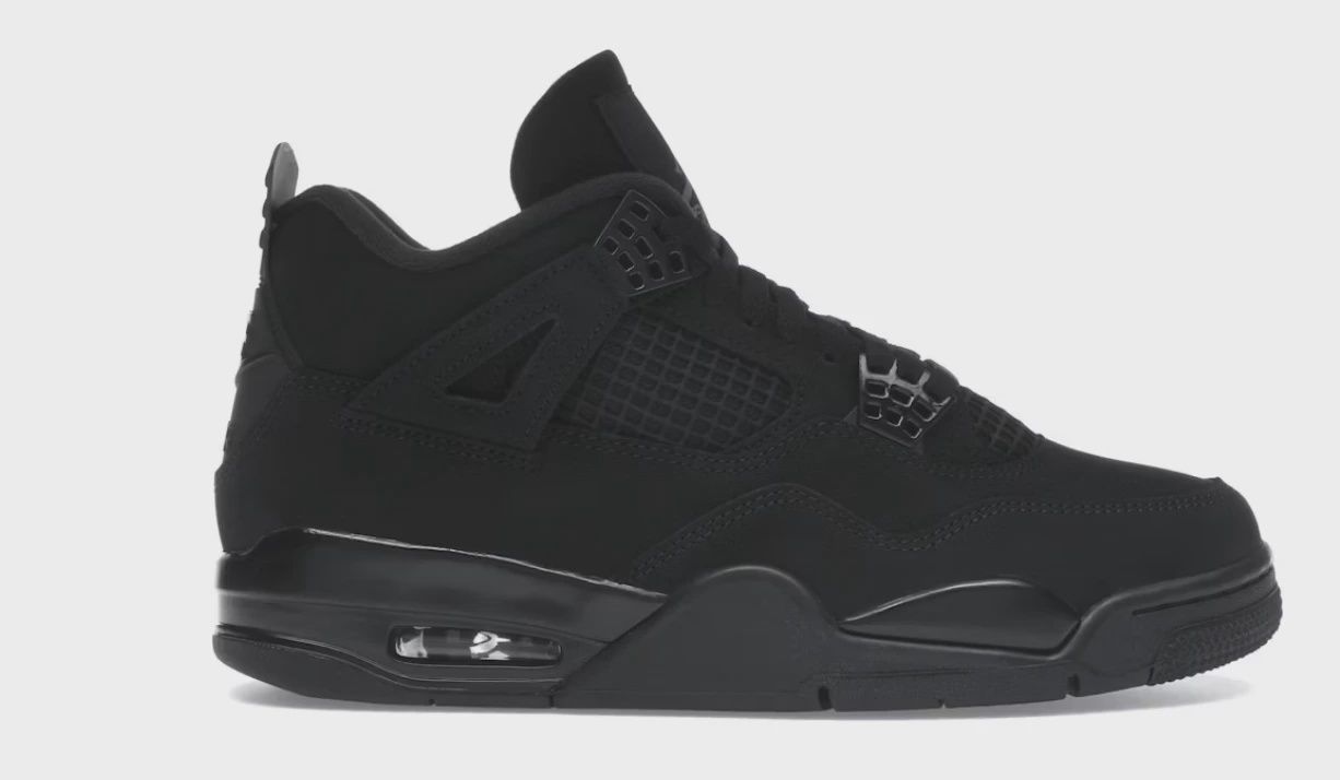 Air Jordan 4 Retro Black Cat (2025) • Brand New [0623]