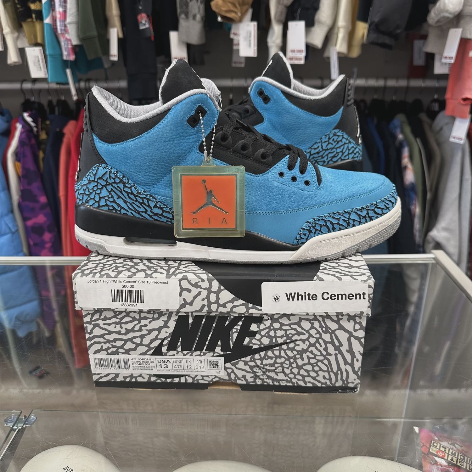 Air Jordan 3 Retro Powder Blue • Pre-Owned [2602]
