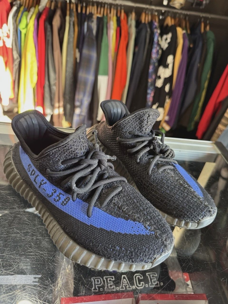 adidas Yeezy Boost 350 V2 Dazzling Blue • Pre-Owned No Box  [6797]