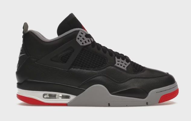 Air Jordan 4 Retro Black Red Reimagined • Brand New [9763]