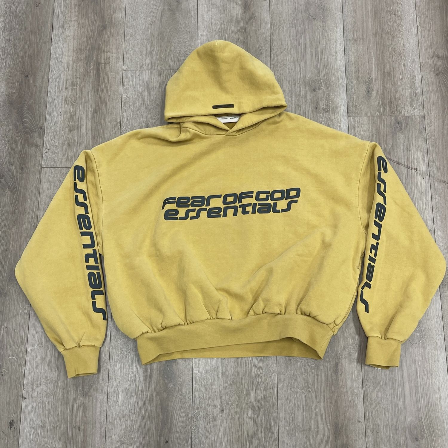 Fear of God ESSENTIALS Canyon Cropped Relaxed Hoodie • Brand New [4332]