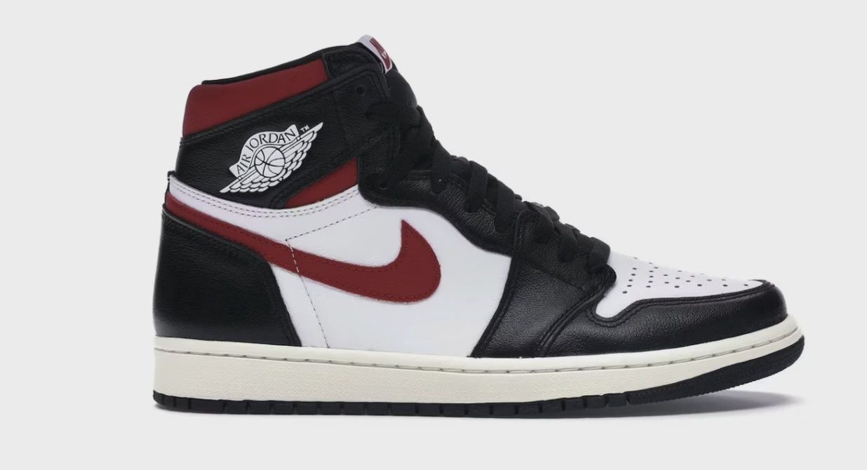 Air Jordan 1 Retro High Black Gym Red • Brand New [3270]