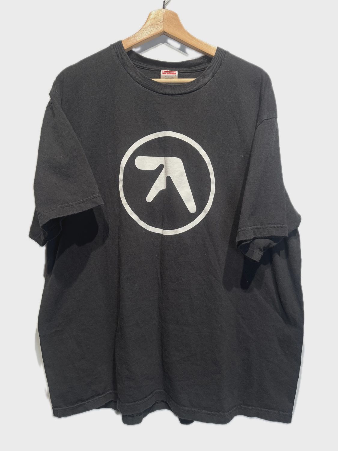 Supreme Aphex Twin Black Tee size XL • Pre-Owned [3646]