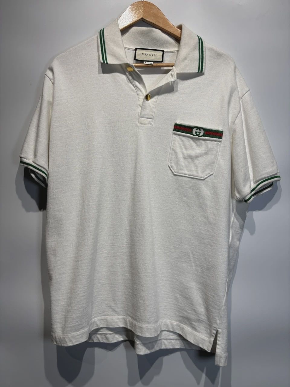 Gucci Polo • Pre-Owned [3354], Clothing Size: M, Product Condition: Pre-Owned