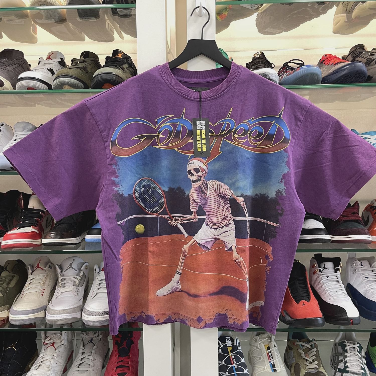 Godspeed Tennis Tee • Brand New [8421]