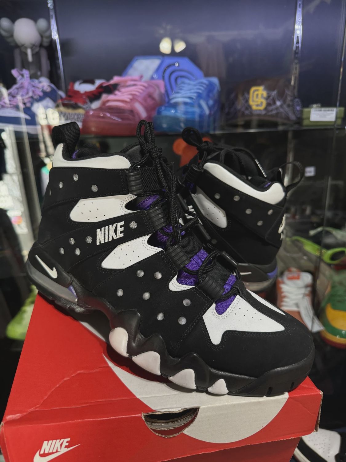 Nike Air Max 2 CB '94 Original Black White Purple (2023) • Pre-Owned [1215]