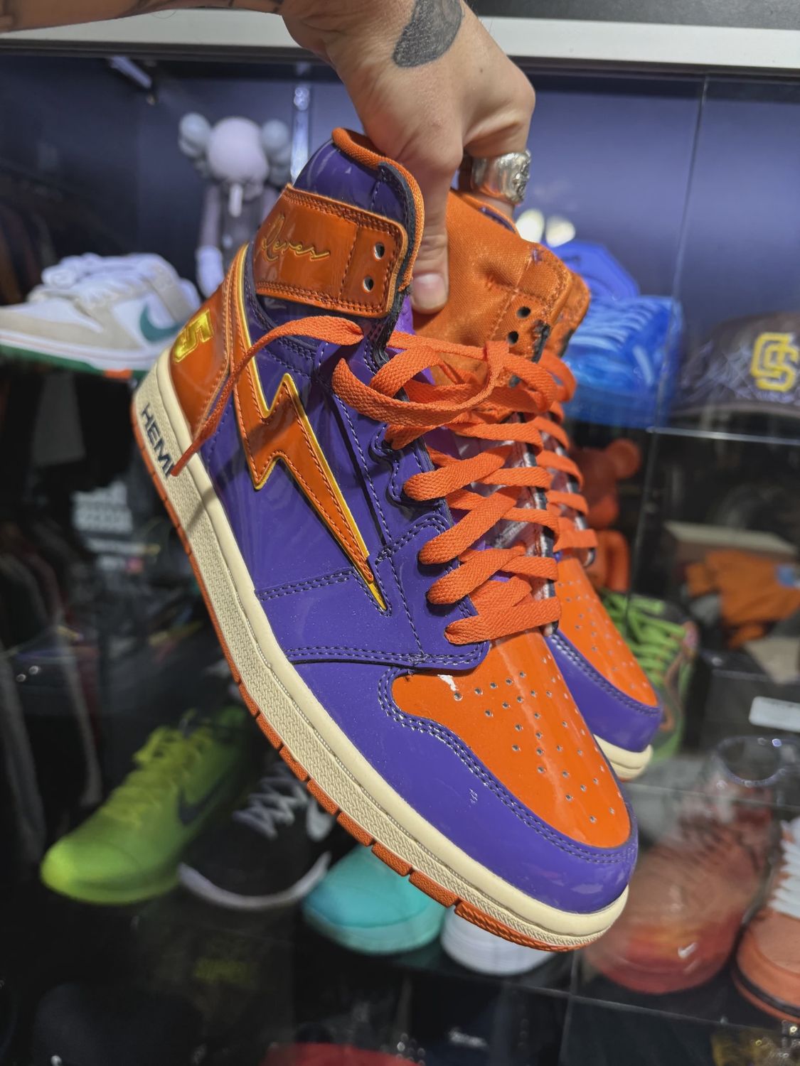 Air Kiy Hemi Purple Orange  • Pre-Owned [0541]