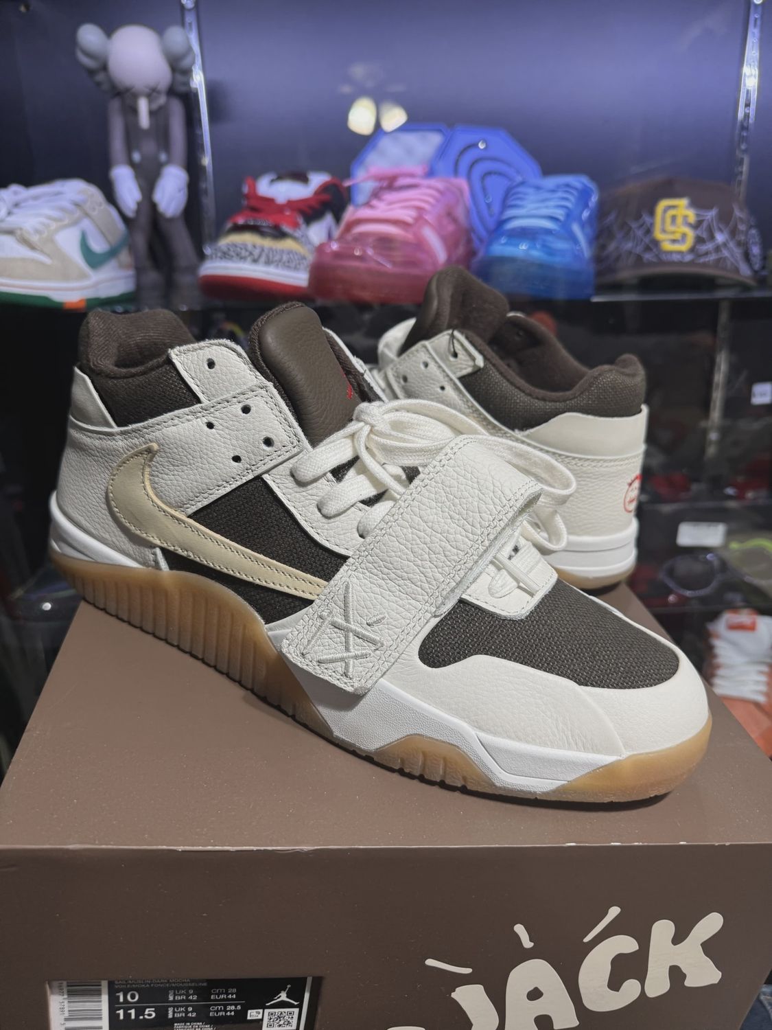 Jordan Jumpman Jack TR Travis Scott Sail • Pre-Owned [9682]