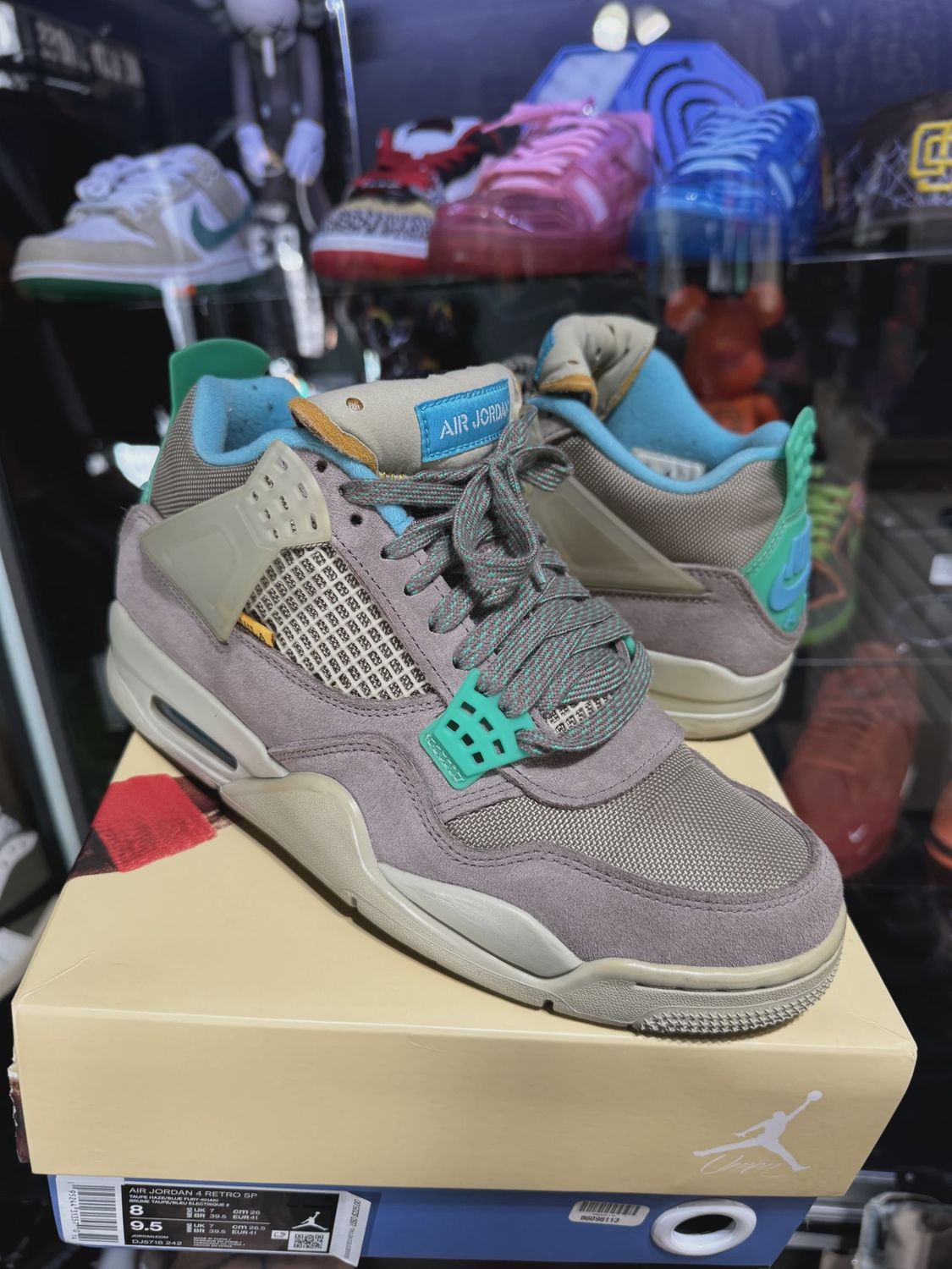 Air Jordan 4 Retro SP 30th Anniversary Union Taupe Haze • Pre-Owned [6727]