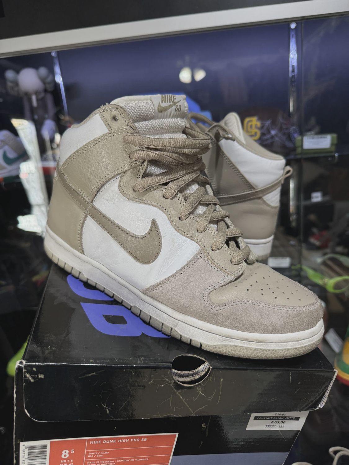 SB Dunk High (2006) Khaki • Pre-Owned [6362]