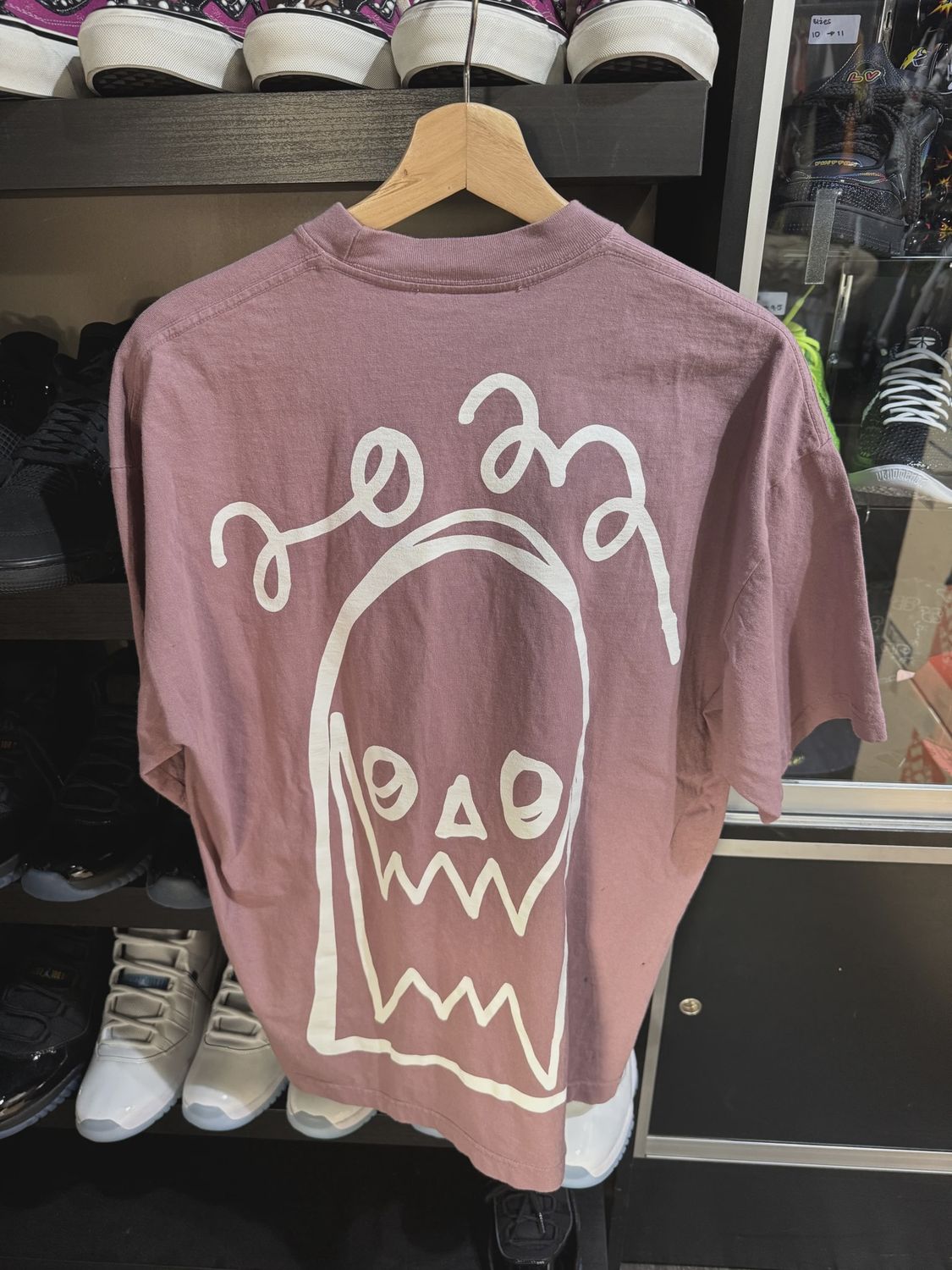 Asspizza Triple Box Logo Purple sz L • Pre-Owned [0992]