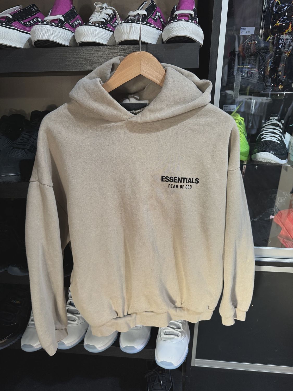 Essential Light Brown  Hoodie • Pre-Owned [4919]