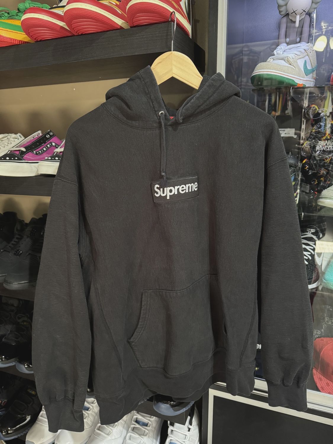 Supreme Box Logo Hoodie Black • Pre-Owned [9097]