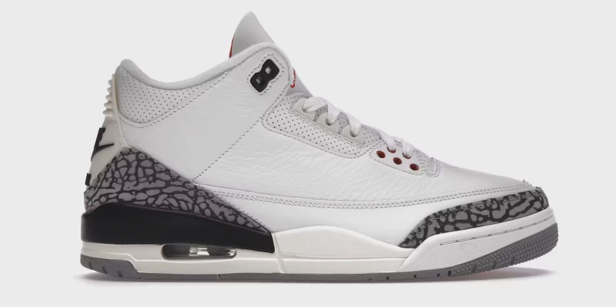 Air Jordan 3 Retro White Cement Reimagined  • Brand New [4801]