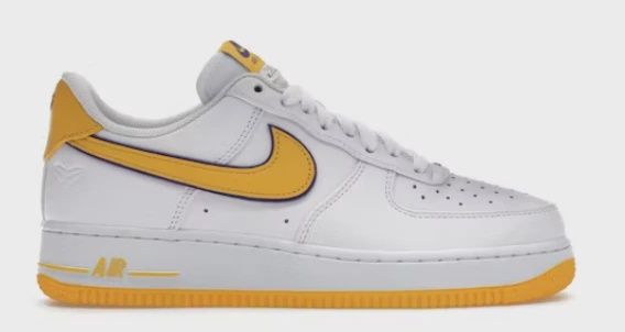 Nike Air Force 1 Low Retro QS Kobe Bryant Lakers Home • Brand New [7621]