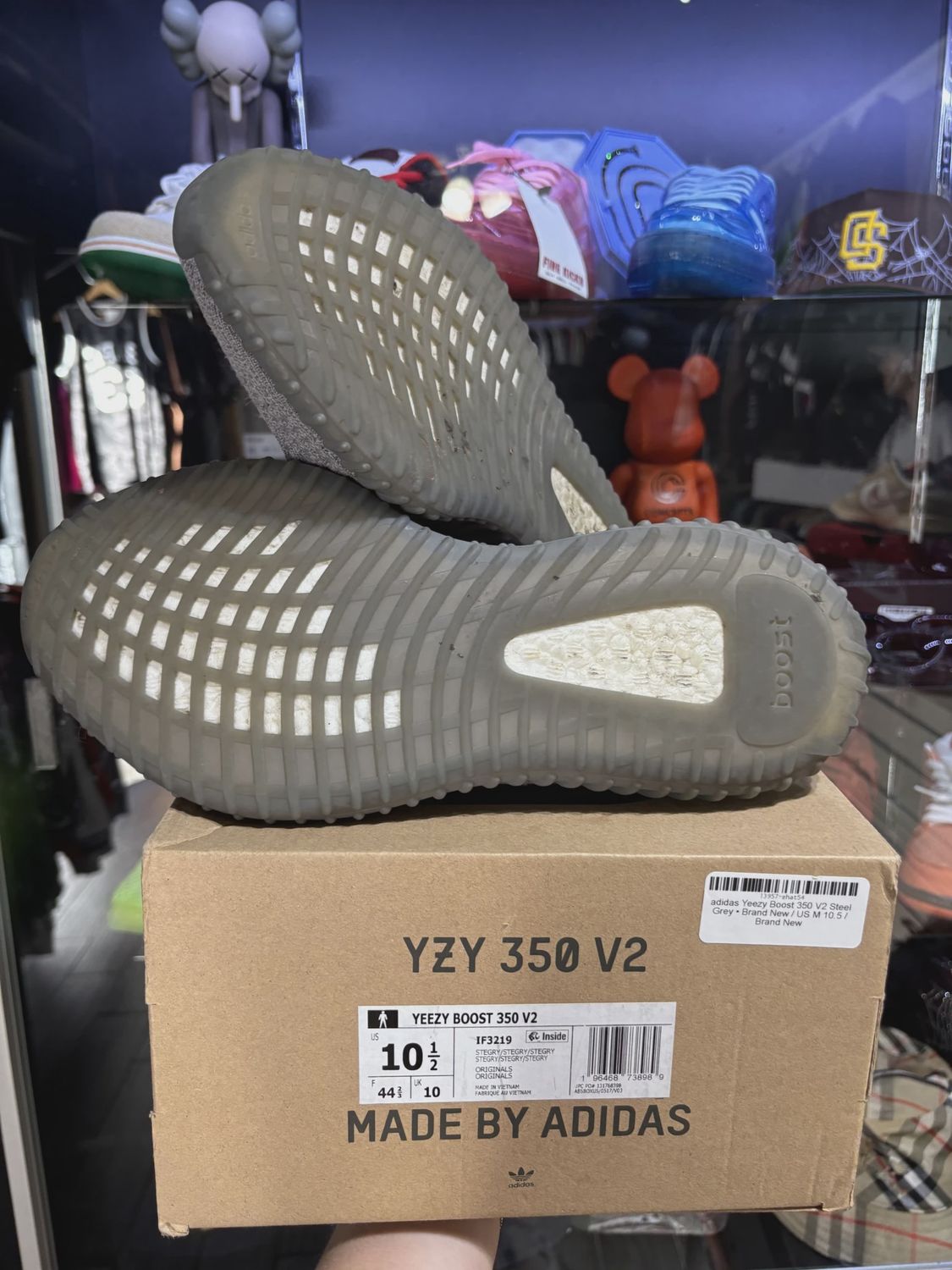 adidas Yeezy Boost 350 V2 Steel Grey • Pre-Owned [6475]