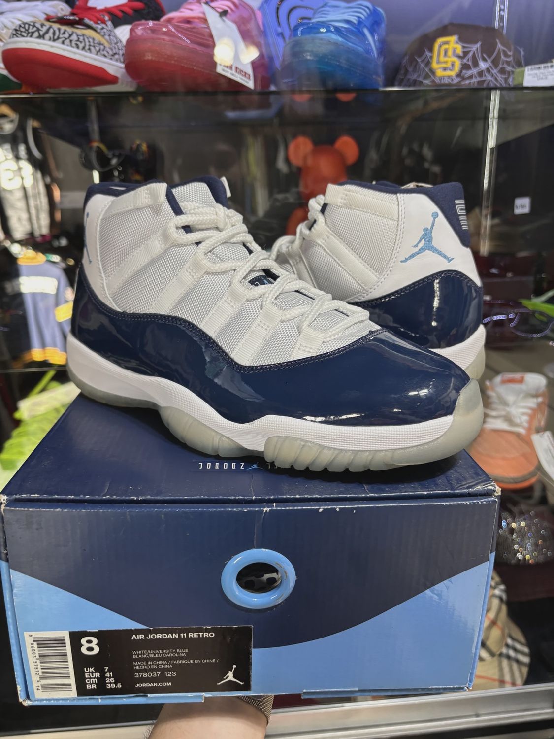 Jordan 11 Retro UNC Win Like 82 • Brand New [0677]