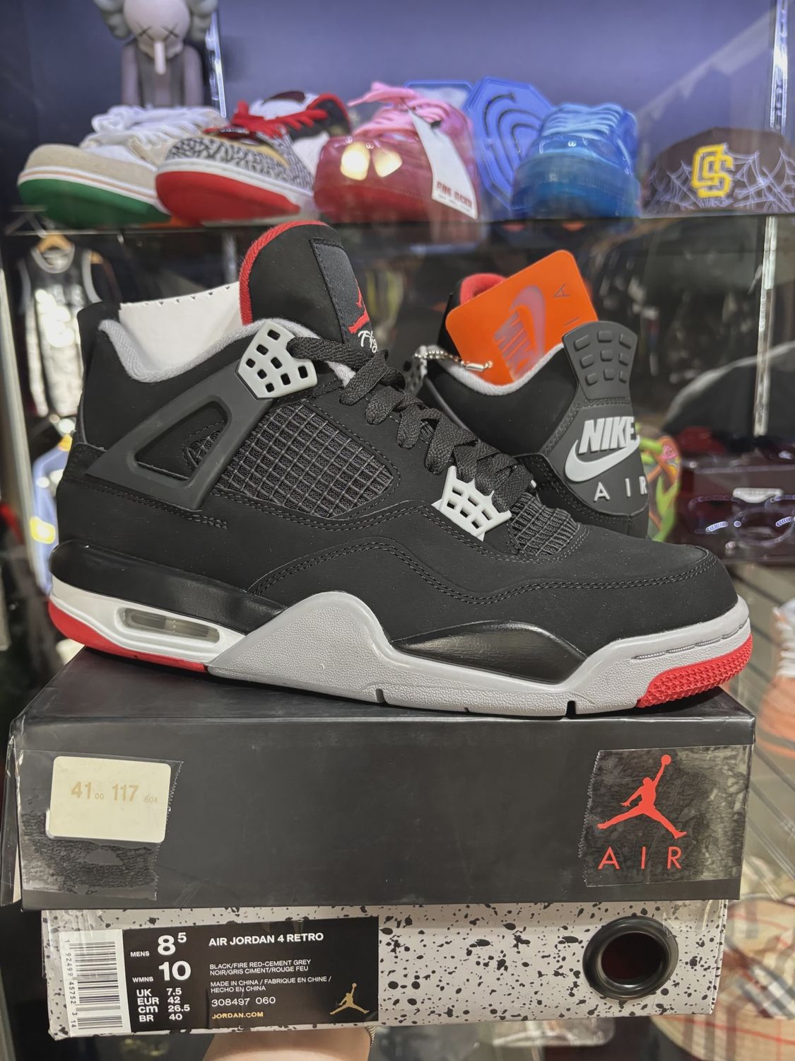Jordan 4 Retro Bred (2019) • Brand New [0060]