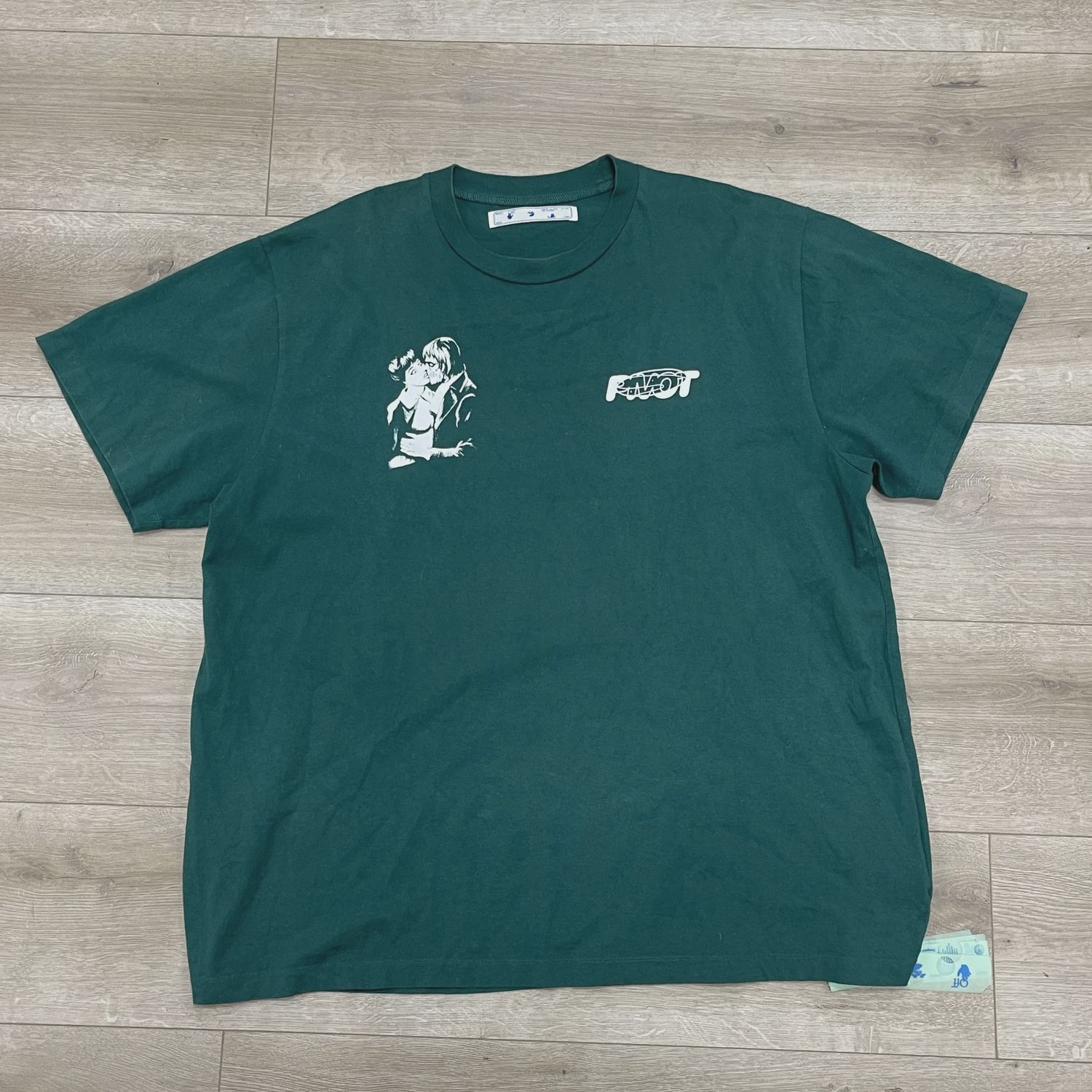 OFF-WHITE Kiss 21 Print Tee • Pre-Owned [5504]