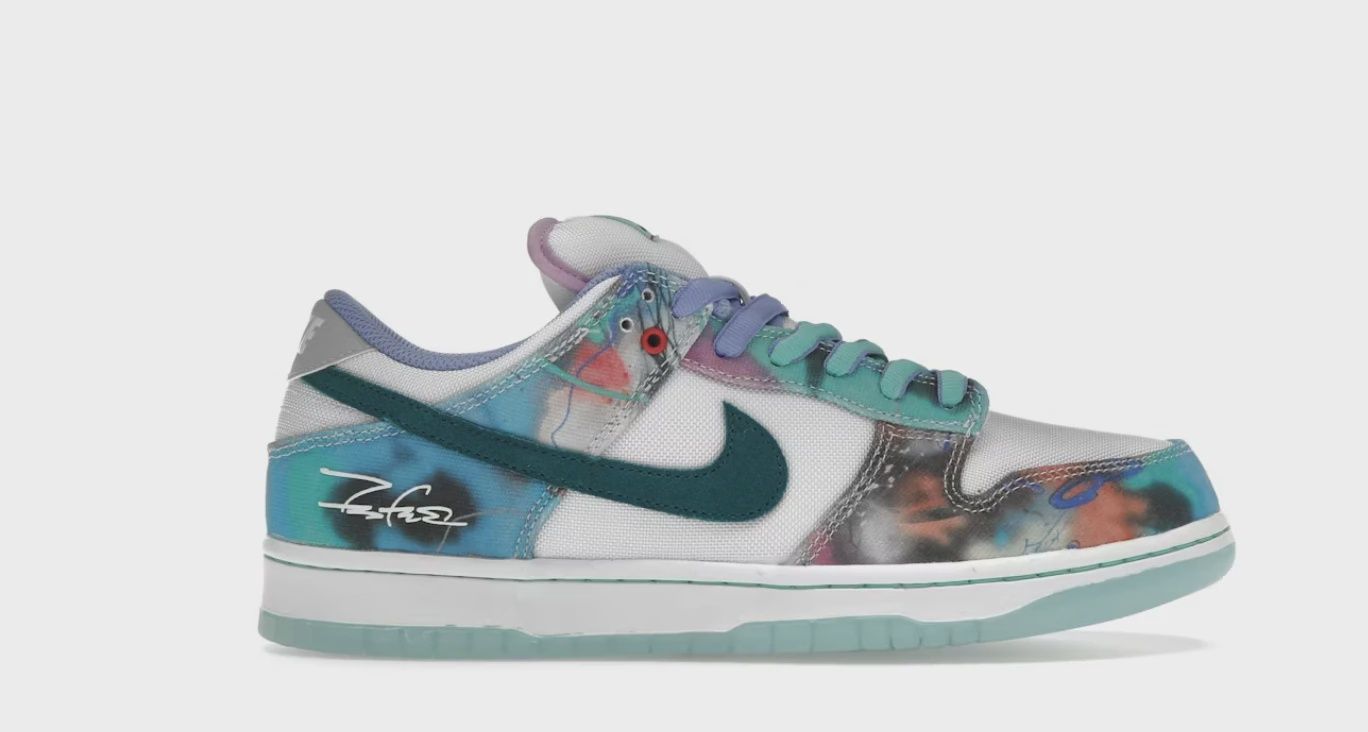 Nike SB Dunk Low Futura Laboratories Bleached Aqua • Brand New [3909]