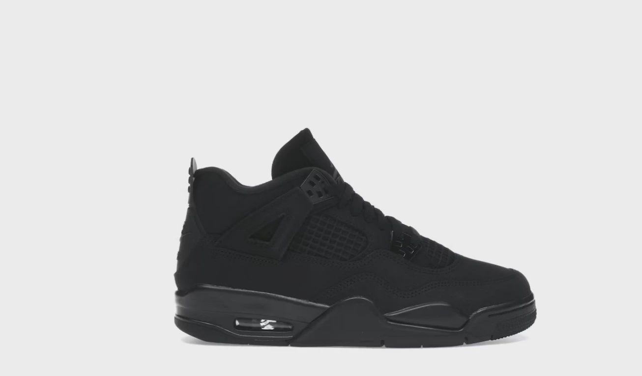 Air Jordan 4 Retro Black Cat (2025) (Grade School) • Brand New [0066]