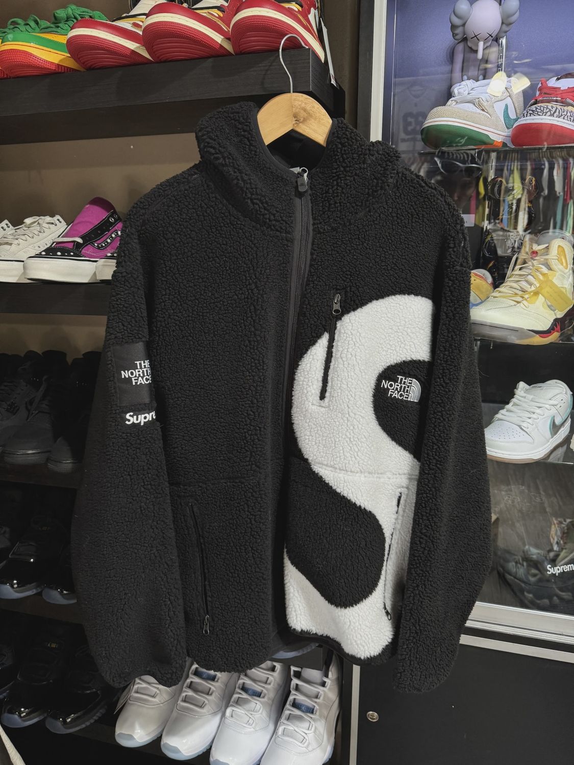 Supreme North Face S Logo Fleece Zip Jacket size XL • Brand New [2703]