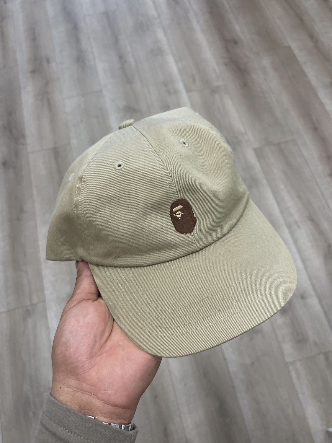 BAPE One Point Panel Cap  beige • Pre-Owned [1181]