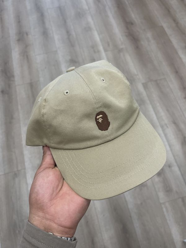BAPE One Point Panel Cap  beige • Pre-Owned [1181]