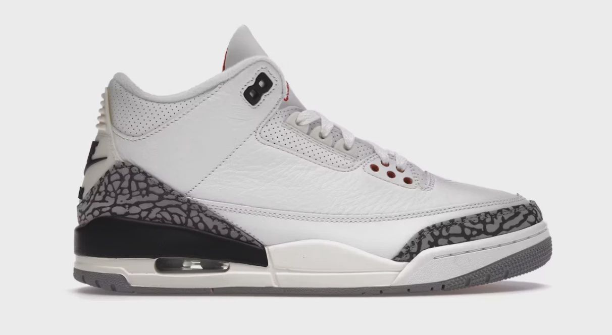 Jordan 3 Retro White Cement Reimagined • Brand New [1788]