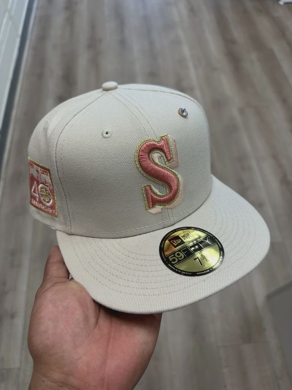 Seattle cream hat • Pre-Owned [8834]
