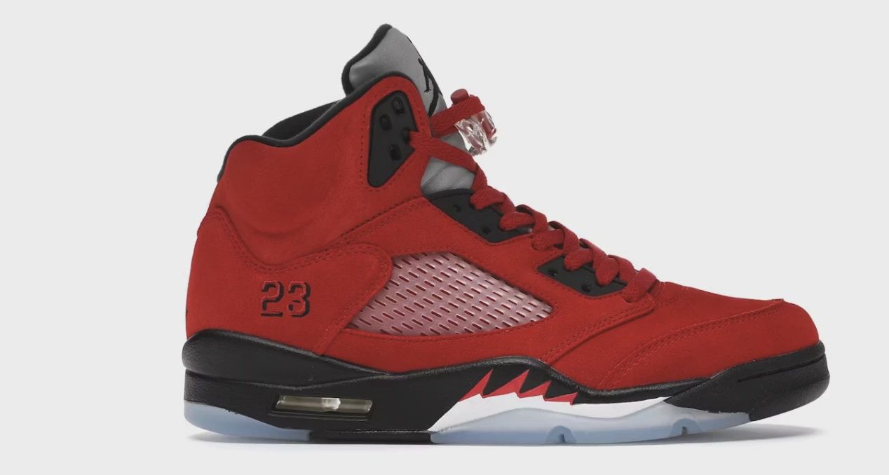 Air Jordan 5 Retro Raging Bull Red (2021) • Brand New [2174]
