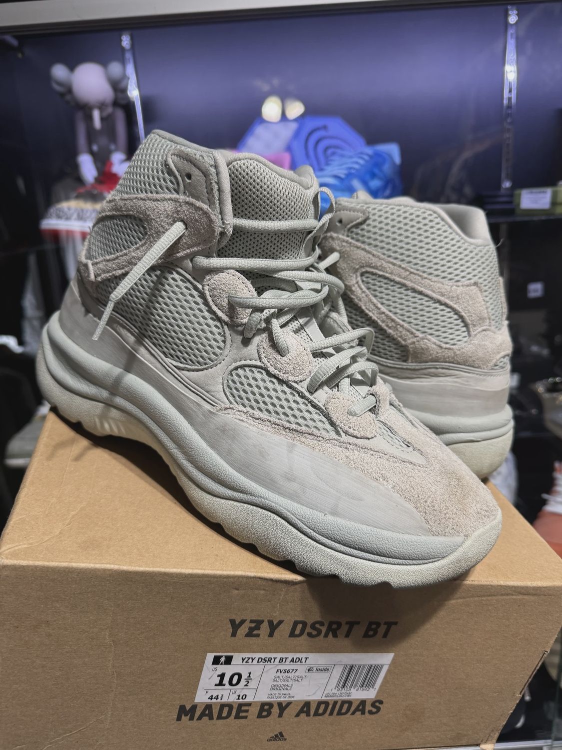adidas Yeezy Desert Boot Salt • Pre-Owned [0322]