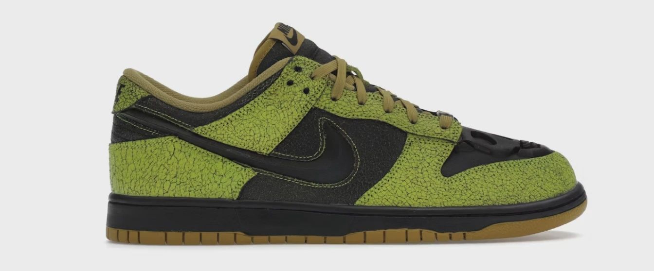 Nike Dunk Low Retro QS Halloween Skull • Brand New [4469]