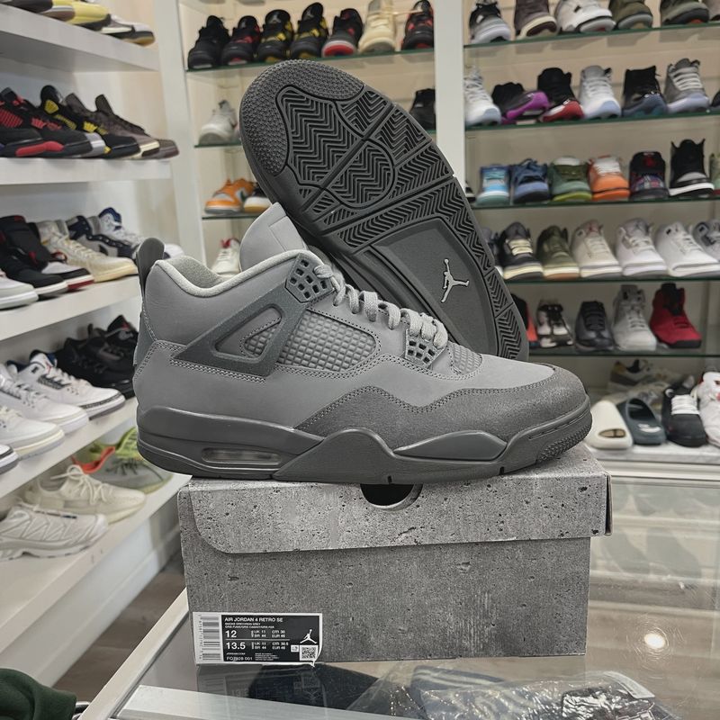 Air Jordan 4 Retro SE Paris Olympics Wet Cement • Pre-Owned [7847]